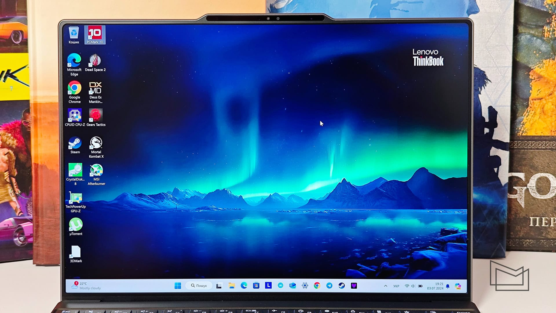 Огляд Lenovo ThinkBook 13x G4: екран