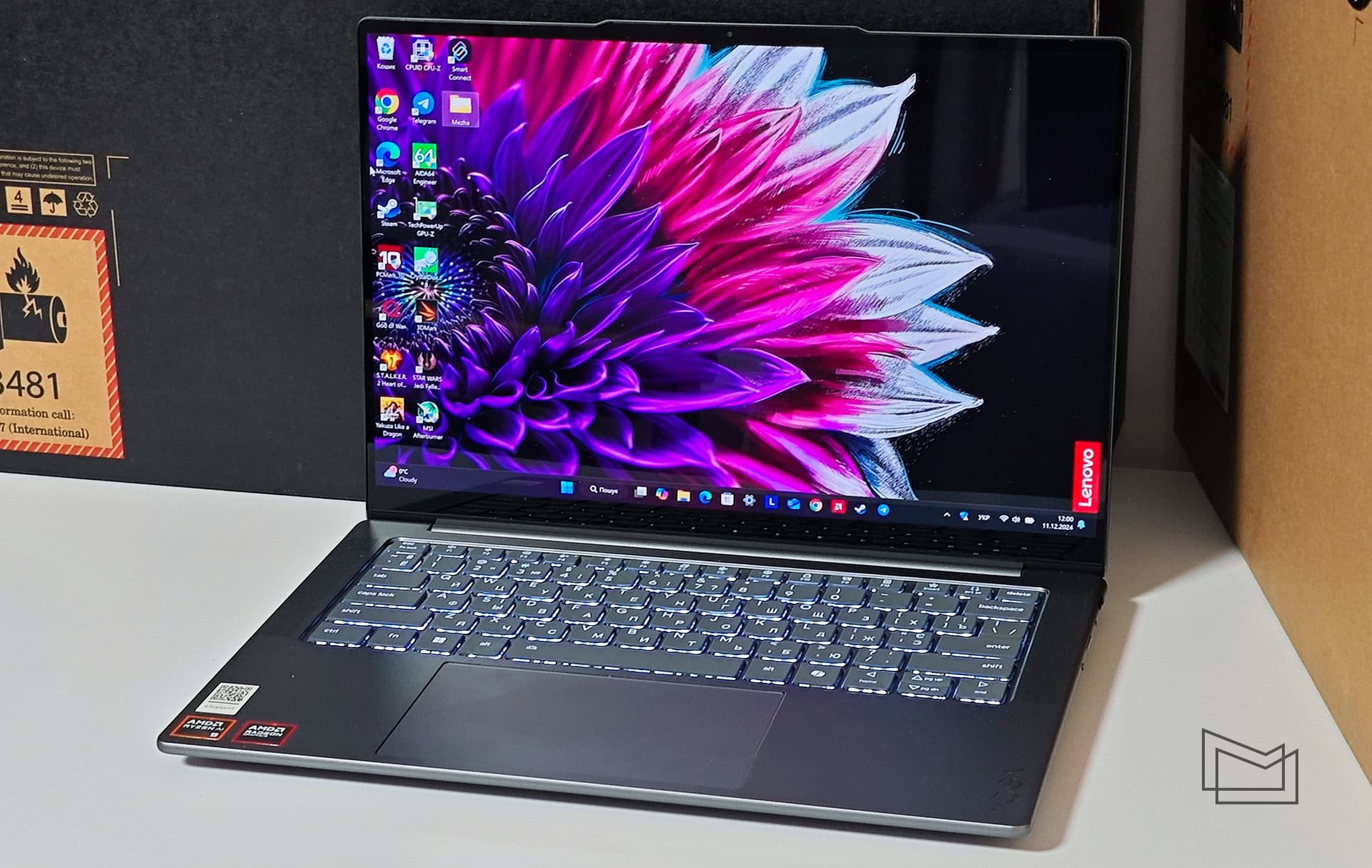 Огляд Lenovo Yoga Pro 7: зовнішній вигляд