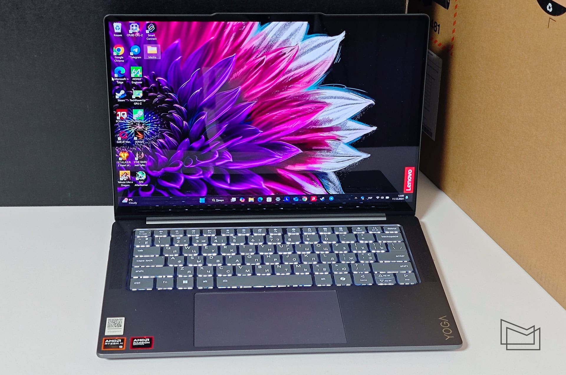 Огляд Lenovo Yoga Pro 7: зовнішній вигляд