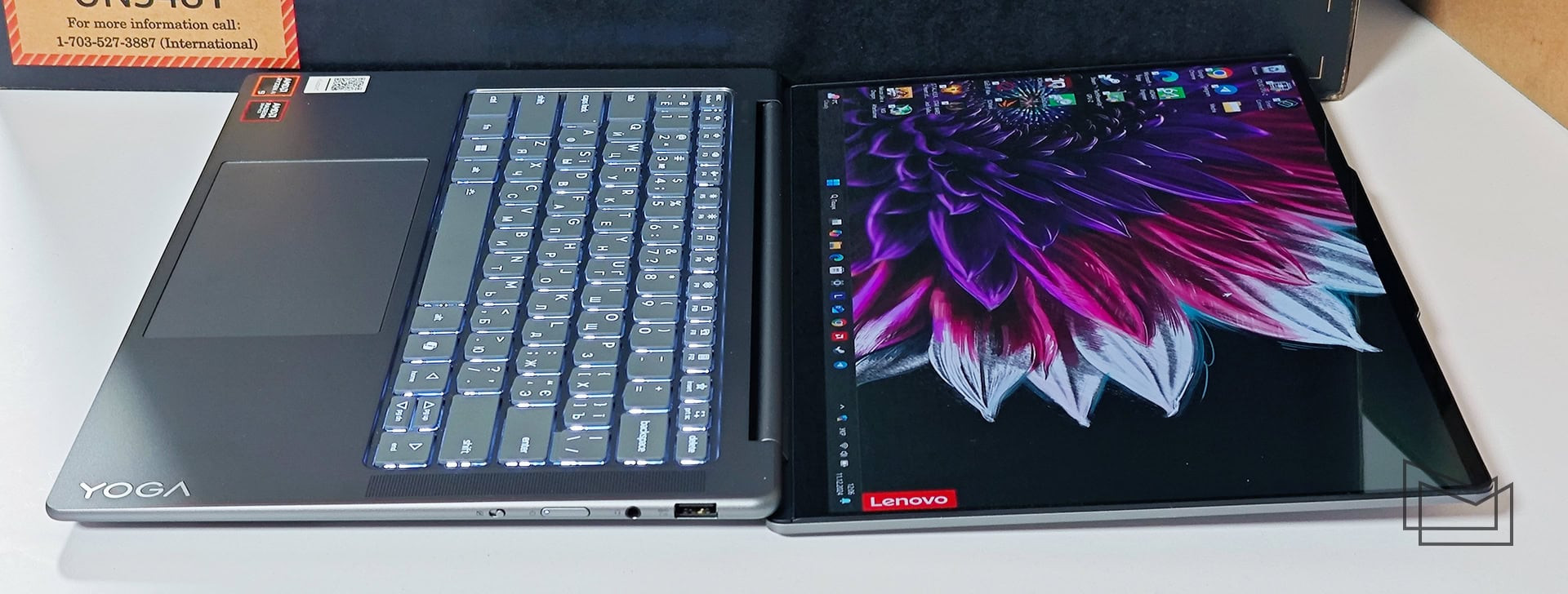 Огляд Lenovo Yoga Pro 7: зовнішній вигляд