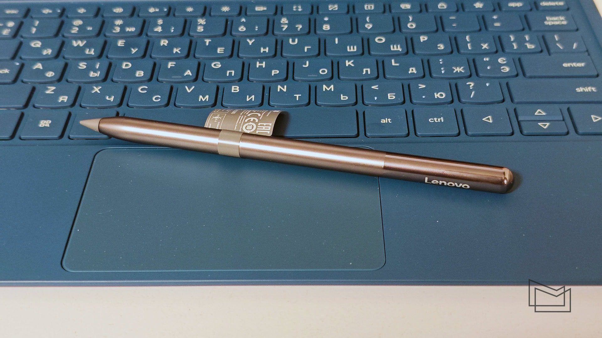 Огляд Lenovo Yoga Tab Plus: стилус