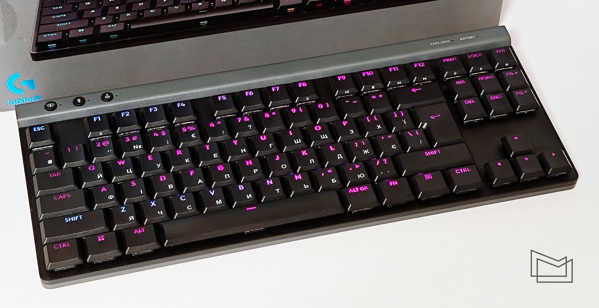 Огляд Logitech G515 Lightspeed TKL: зручність використання