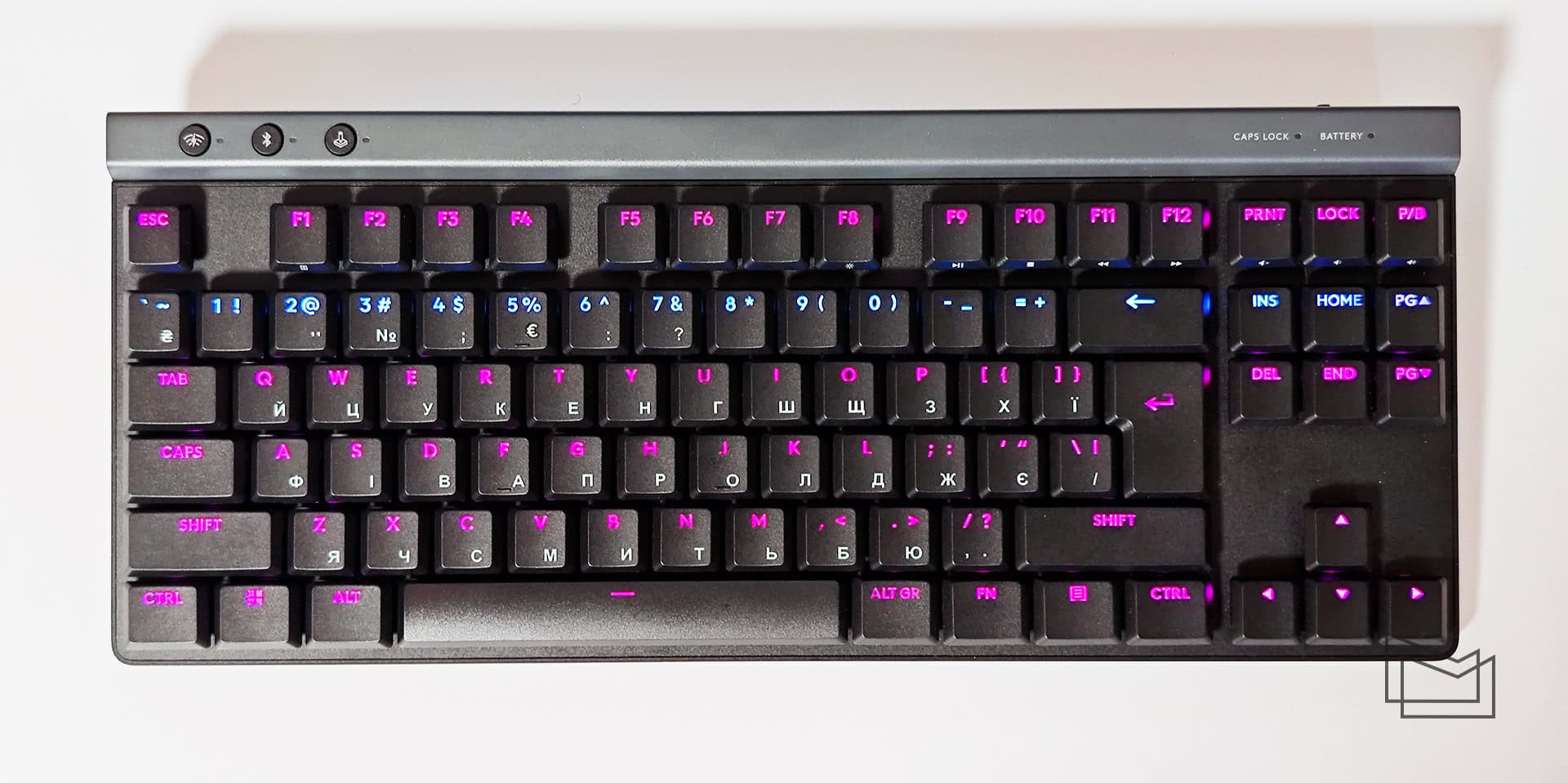 Огляд Logitech G515 Lightspeed TKL: зручність використання