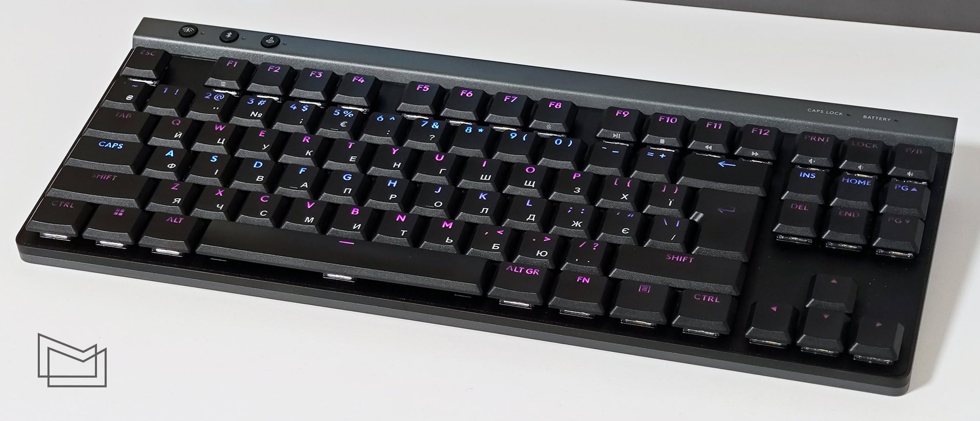 Огляд Logitech G515 Lightspeed TKL: можливості