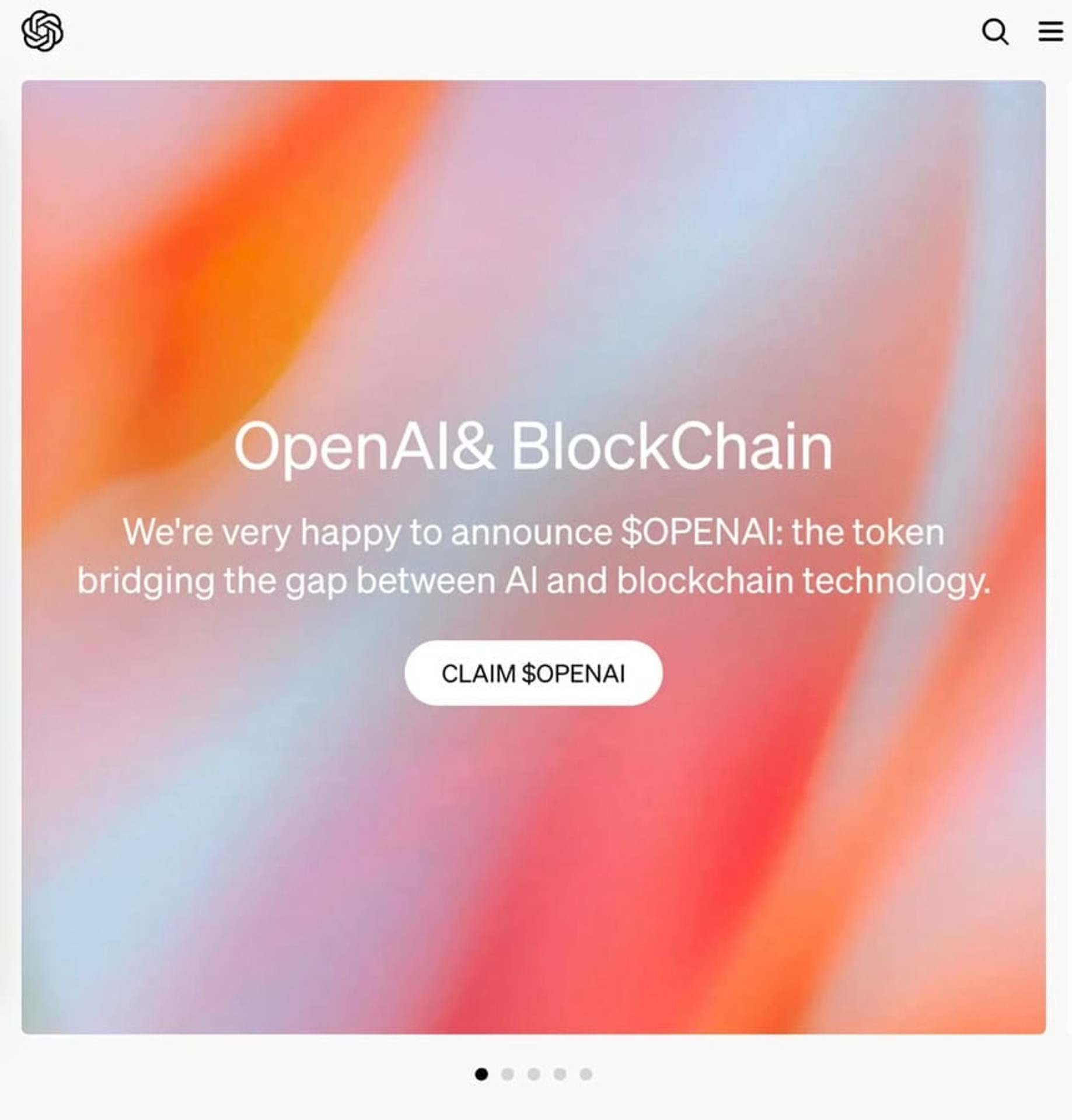 open ai fake crypto scam