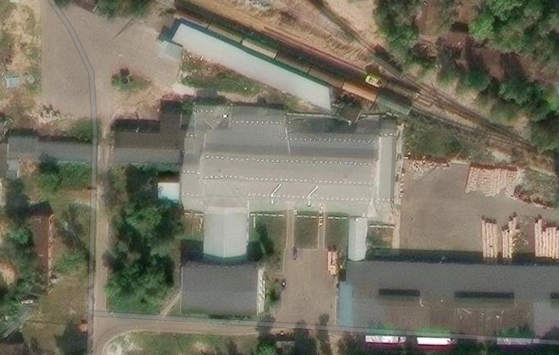 Геолоковані захисні сітки на російському об’єкті