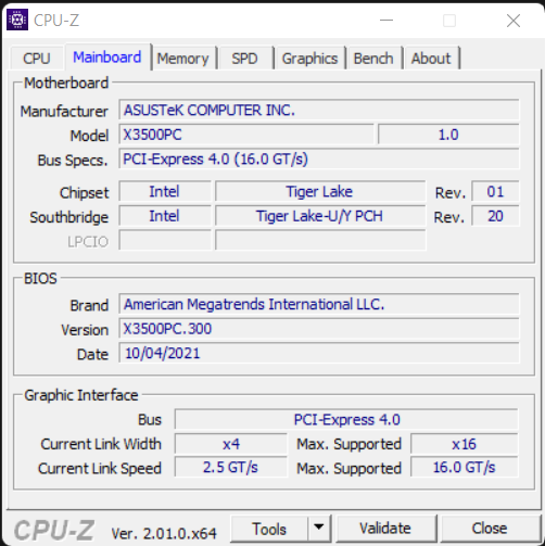 ASUS Vivobook Pro 15 OLED cpu-z_2