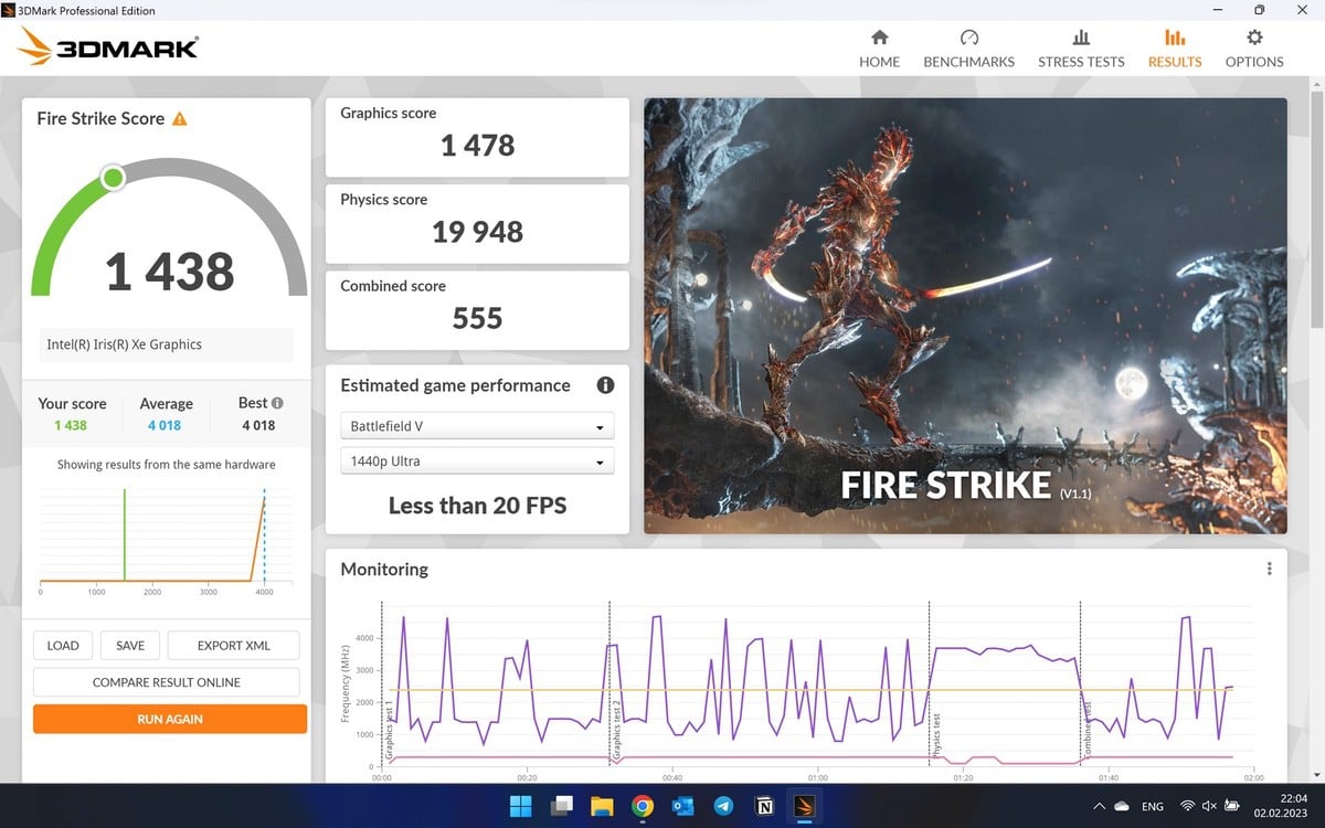 ASUS-Zenbook-14-OLED-3dmark-fire-strike-1