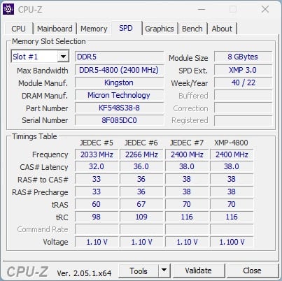 ASUS MiniPC PN64 cpu-z 4_1