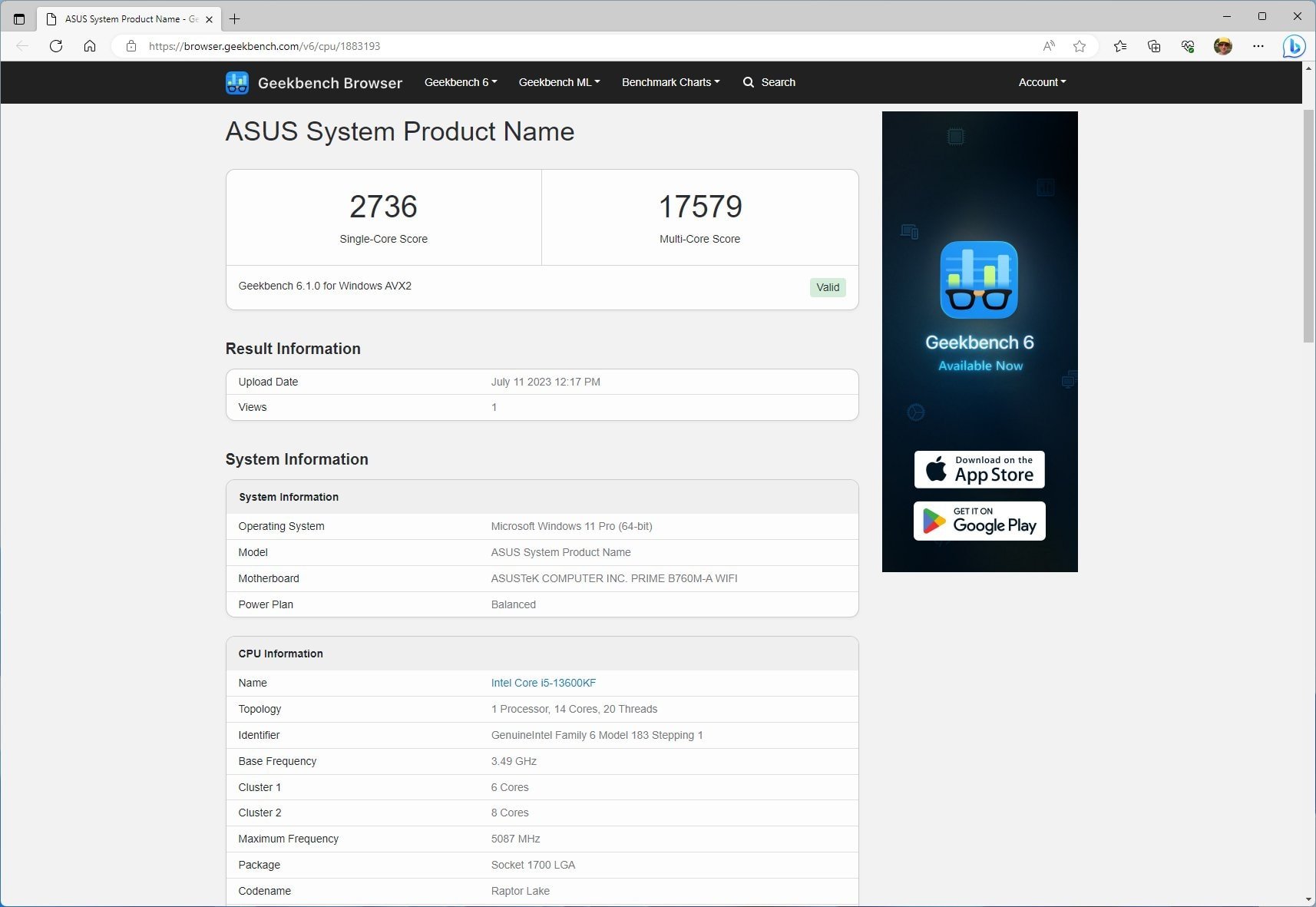 ASUS_PRIME_B760M-A _WiFi_BIOS_geekbench1