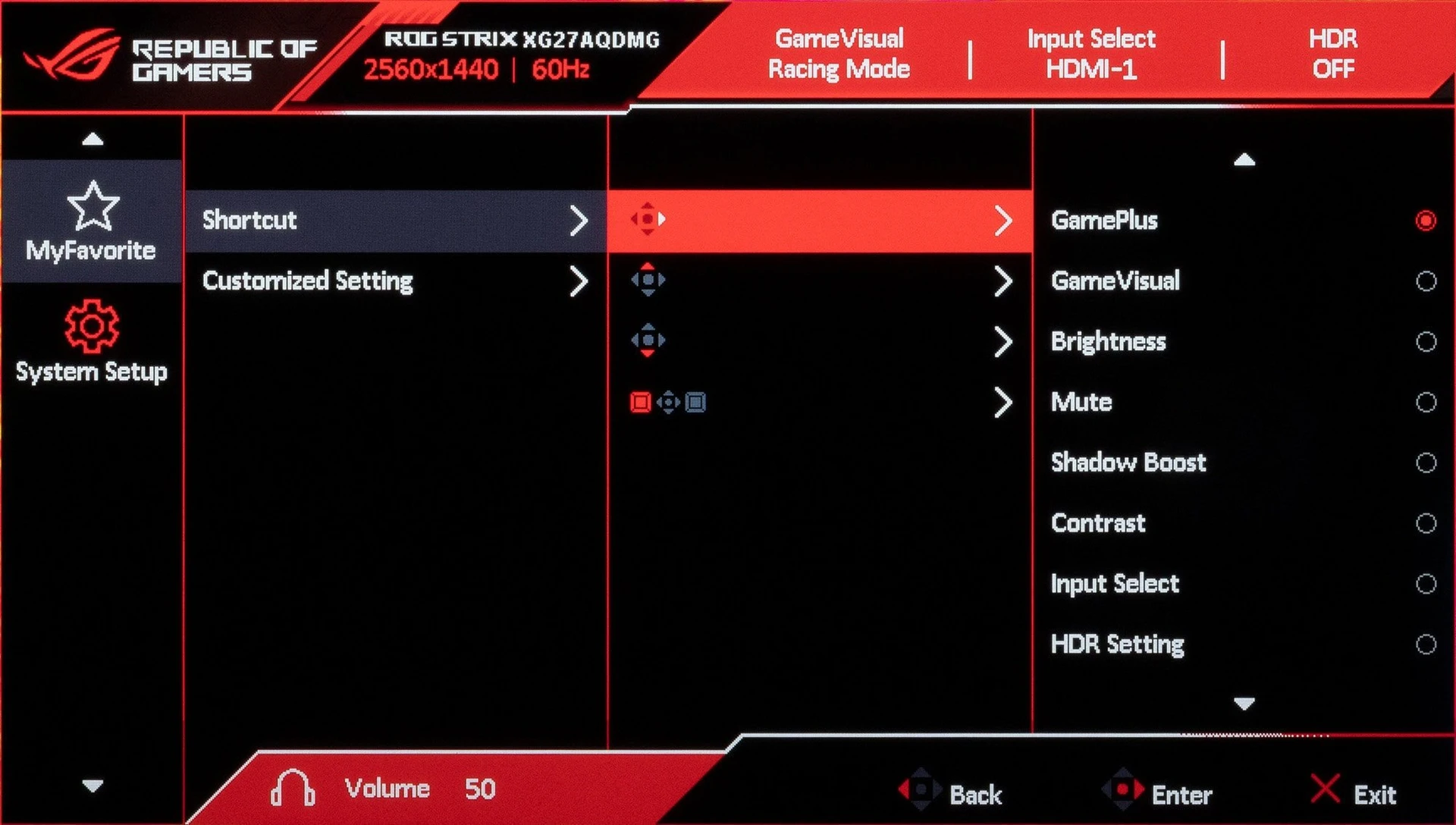 ASUS ROG Strix OLED XG27AQDMG 38