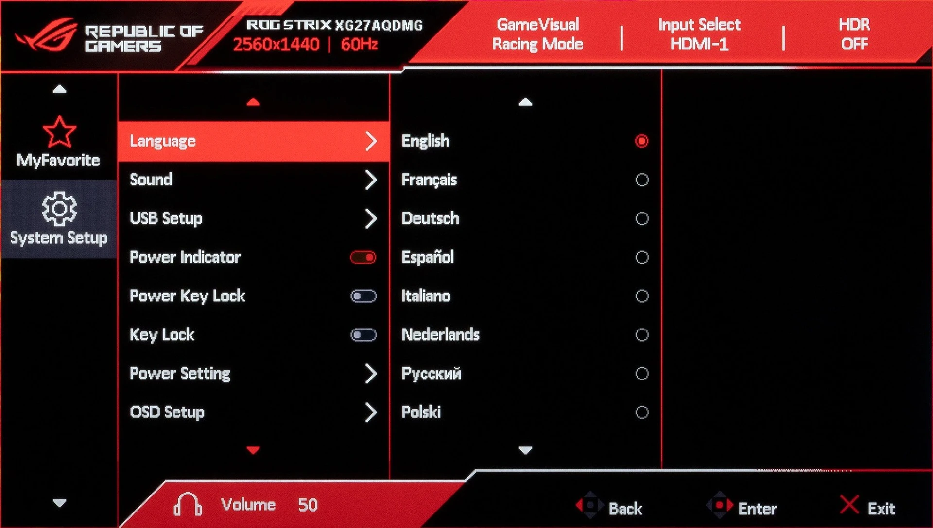 ASUS ROG Strix OLED XG27AQDMG 39