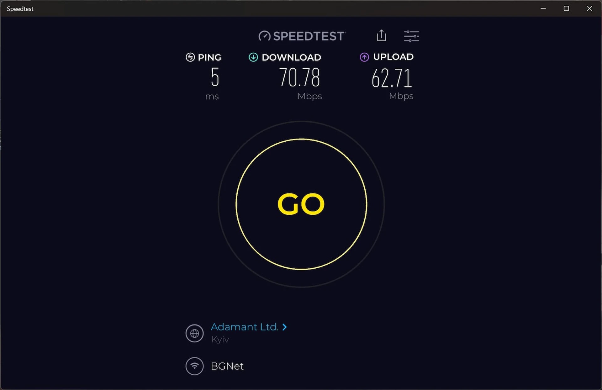 ASUS RT-BE88U speedtest 4 2,4 3