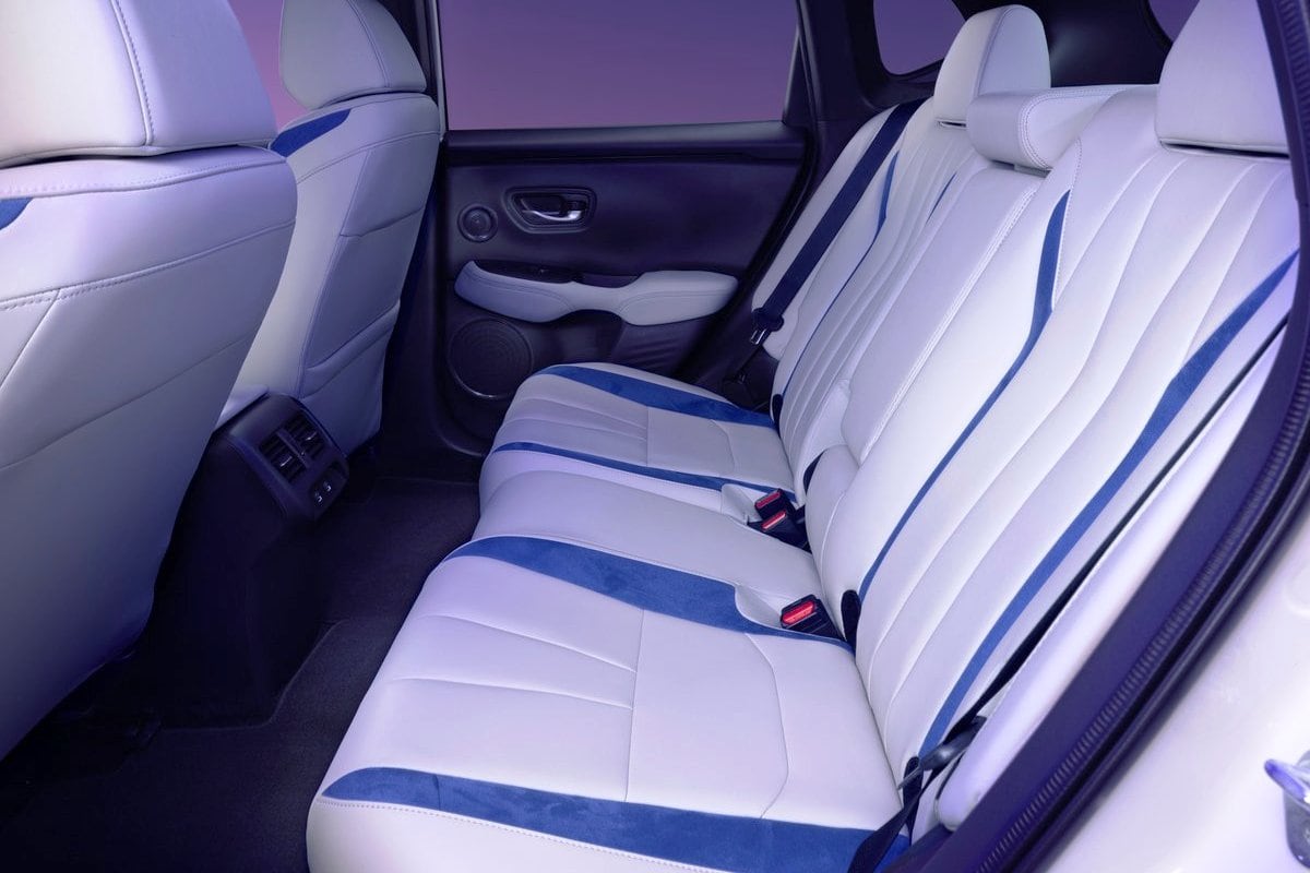 Acura ADX inside seats rear