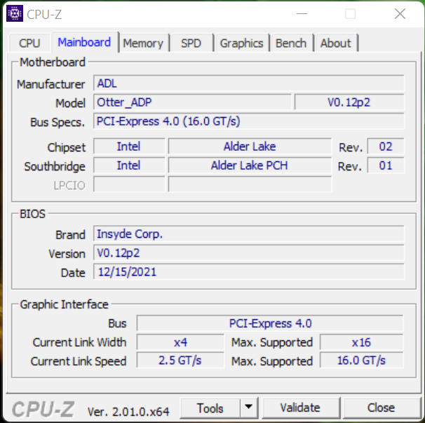 Acer Swift X cpu-z_2