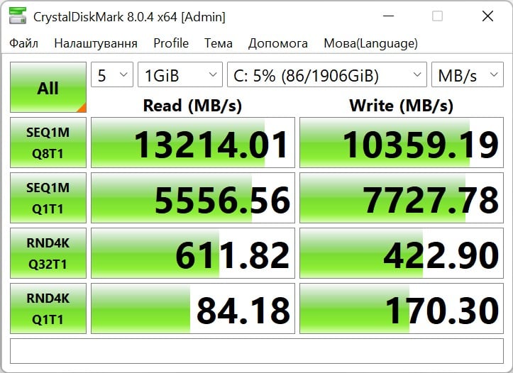 Acer Nitro 5 crystaldiskmark_1