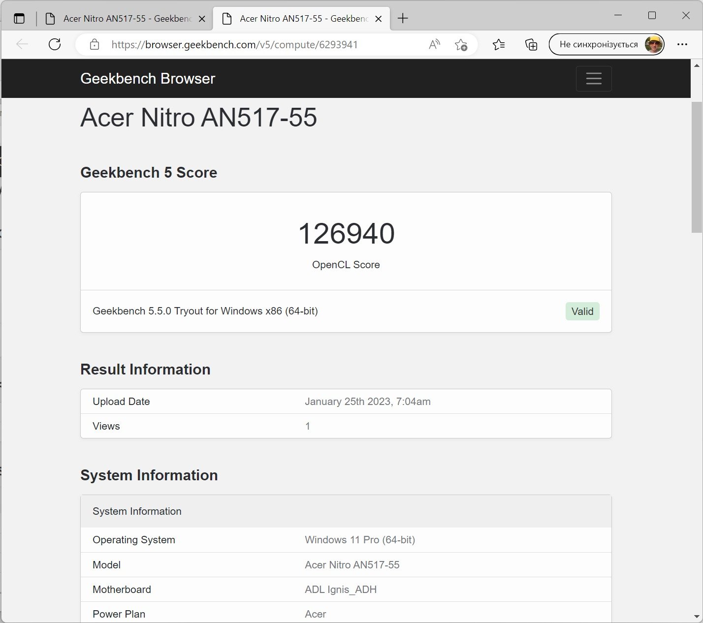 Acer Nitro 5 geekbench-2_1