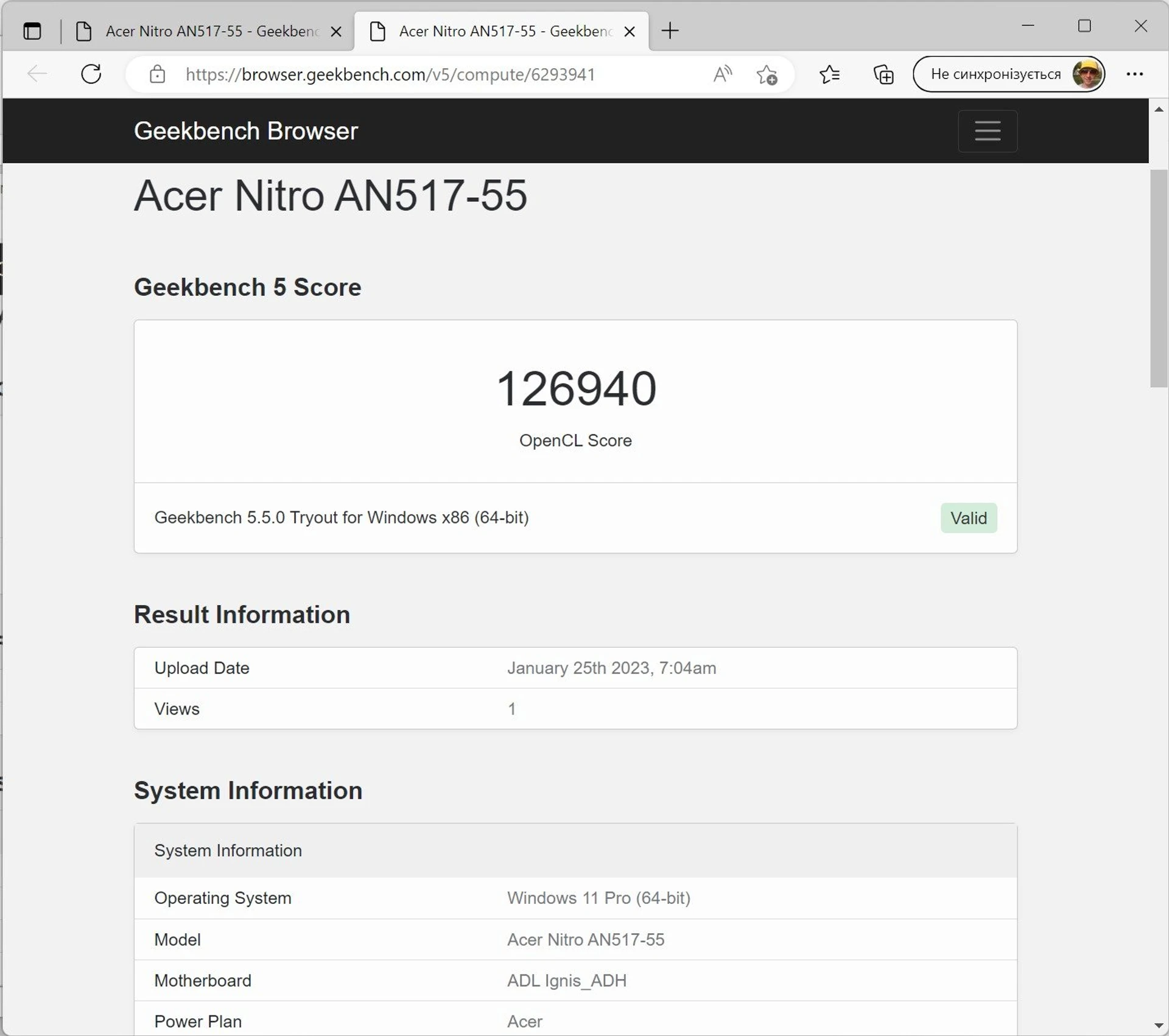 Acer Nitro 5 geekbench-2_1
