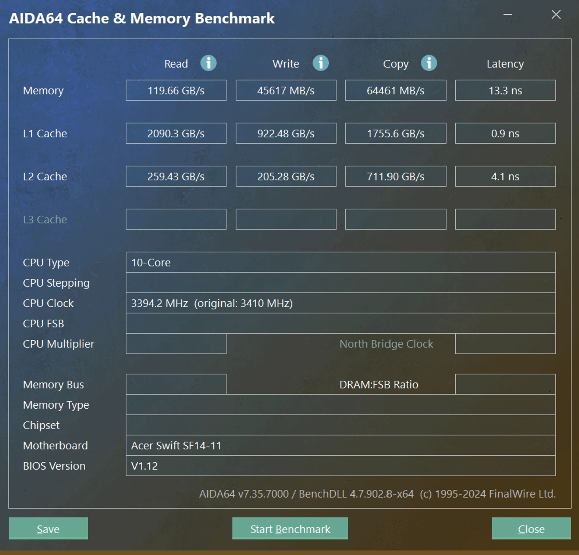 Acer_Swift_14_AI_AIDA64_memory_test