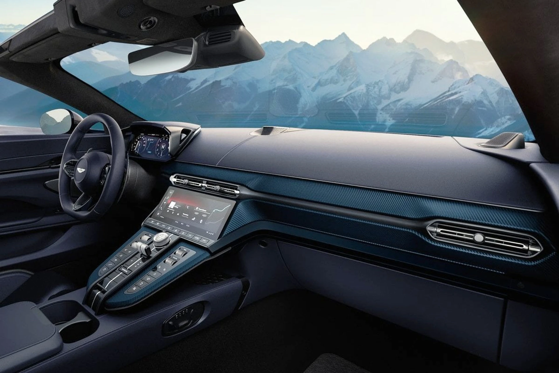 Aston Martin Vantage Roadster inside 2026