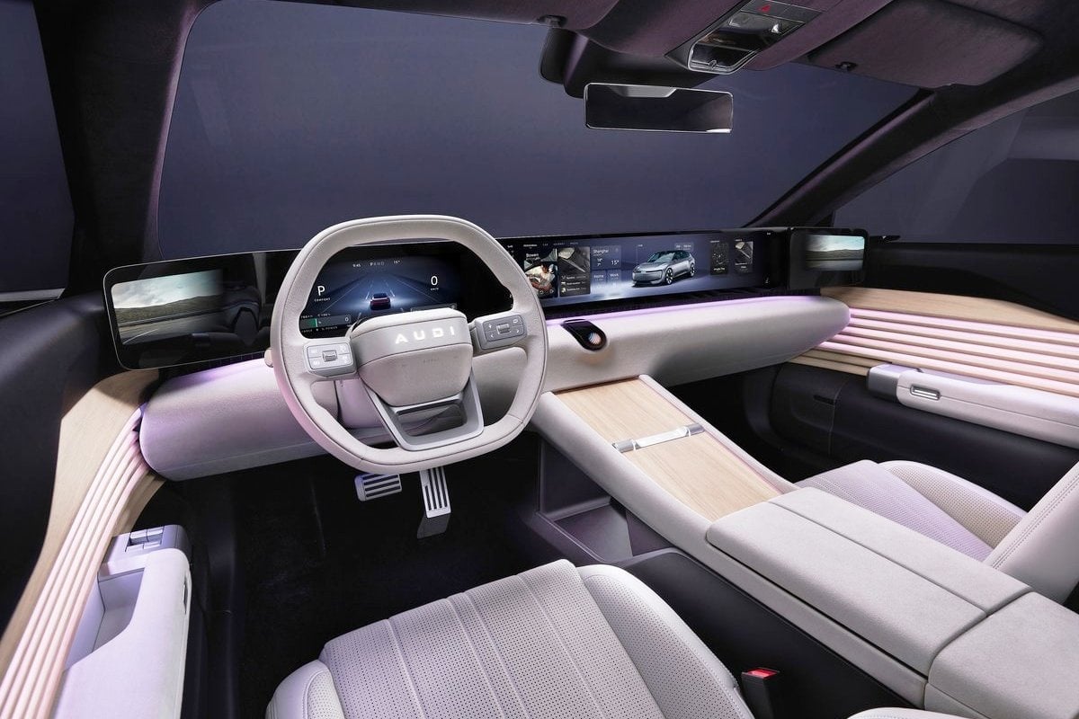 Audi E Concept inside