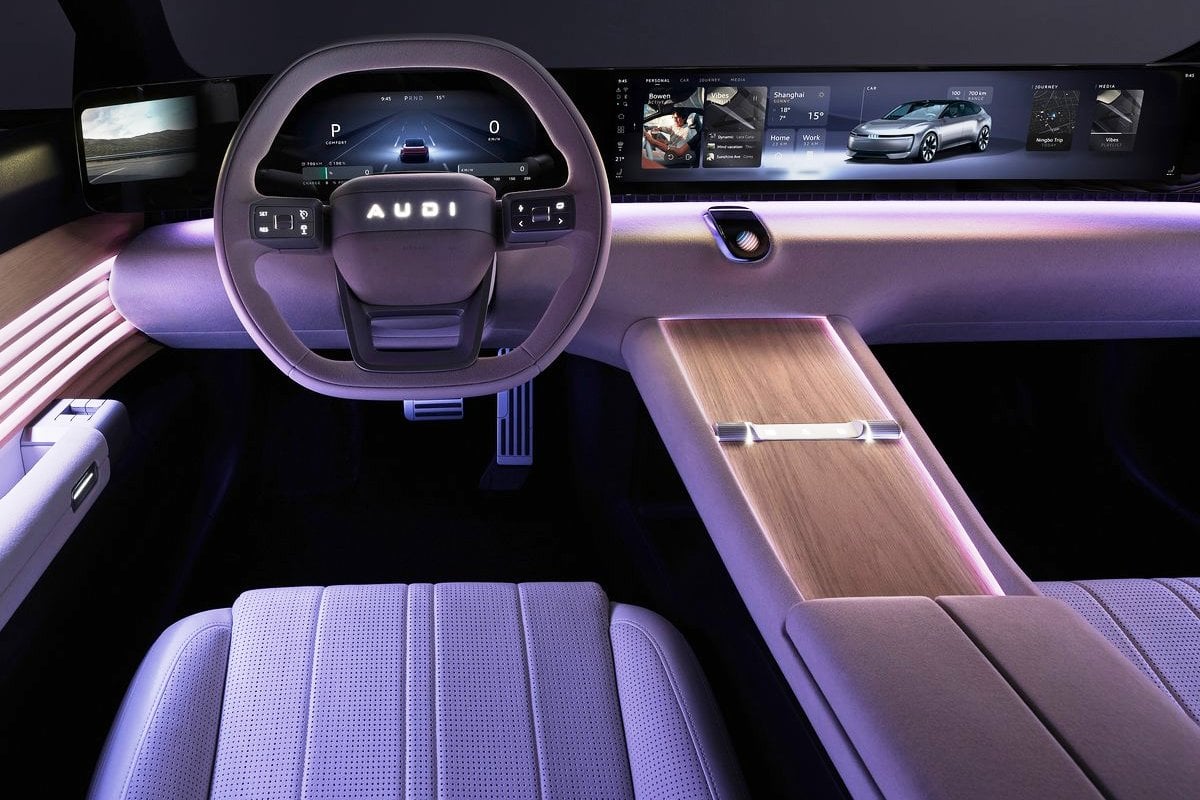 Audi E Concept inside 2024