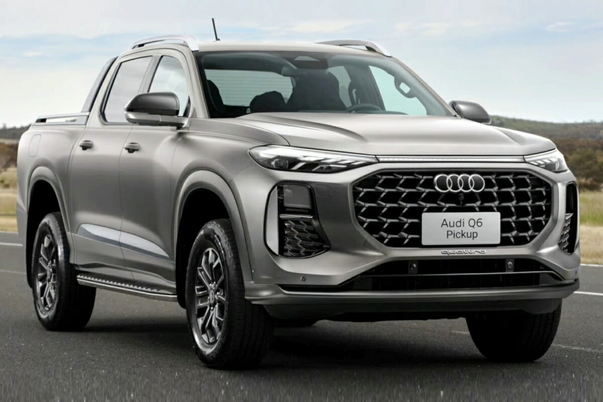 Audi Q6 Pickup Rendering