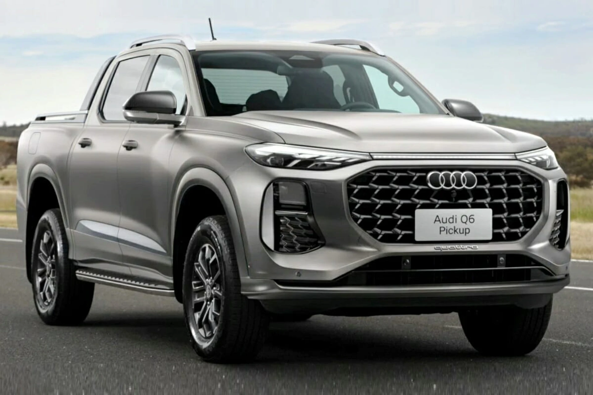 Audi Q6 Pickup Rendering