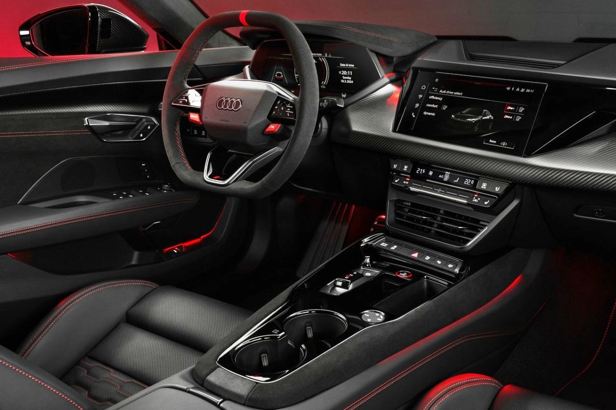 Audi RS e-tron GT inside