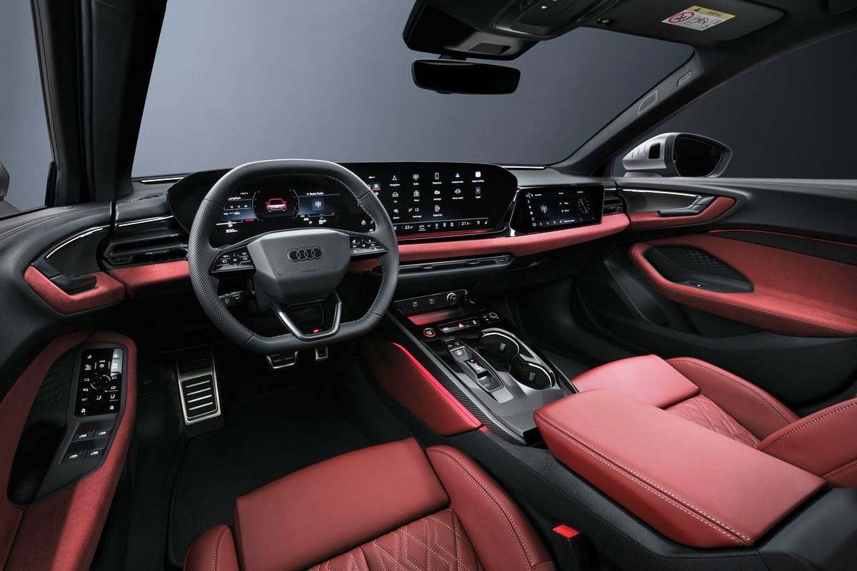 Audi S5 Avant inside