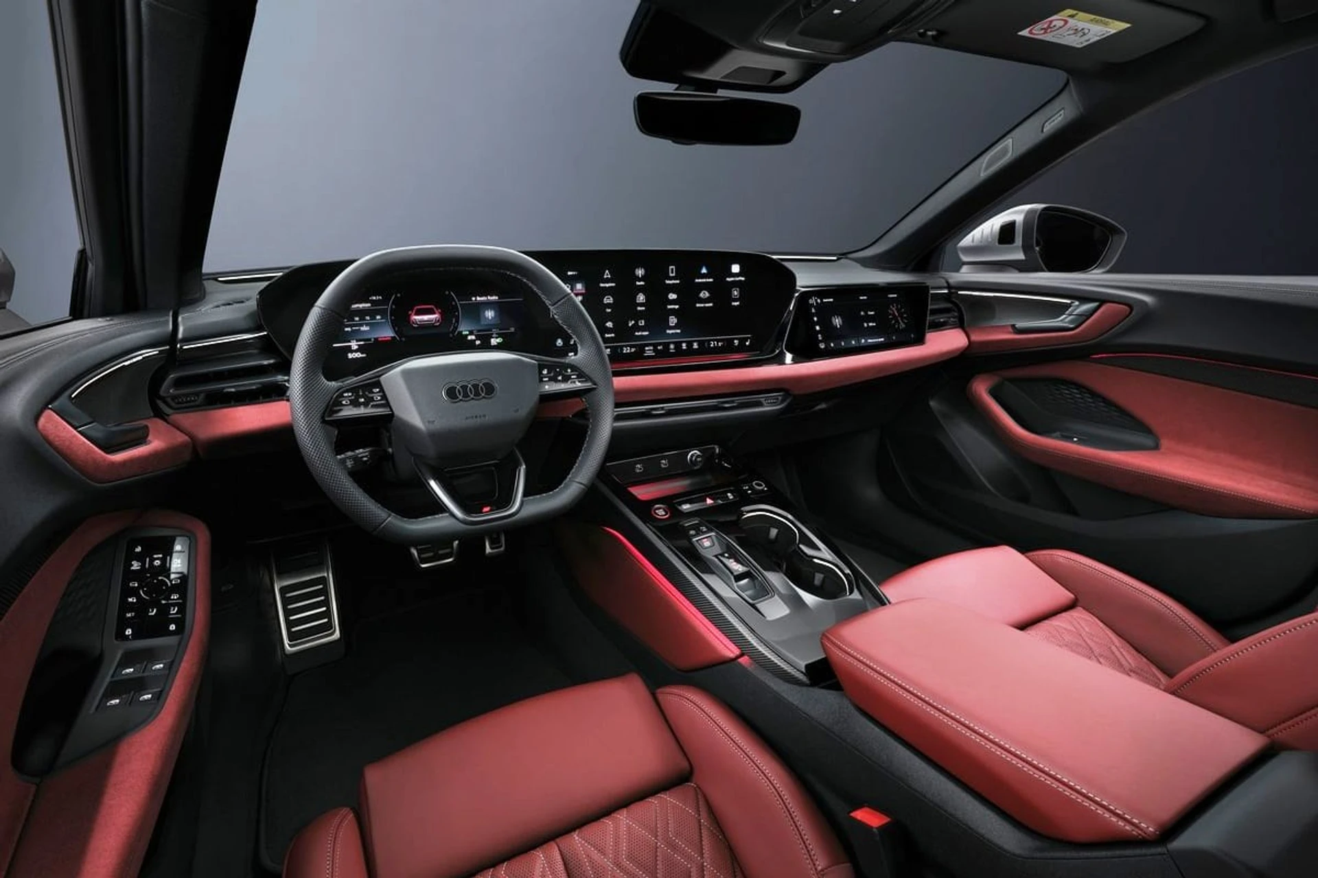 Audi S5 Avant inside