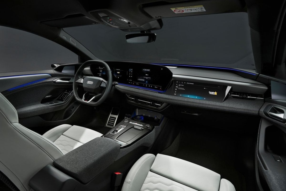 Audi A6 Avant e-tron inside 2025