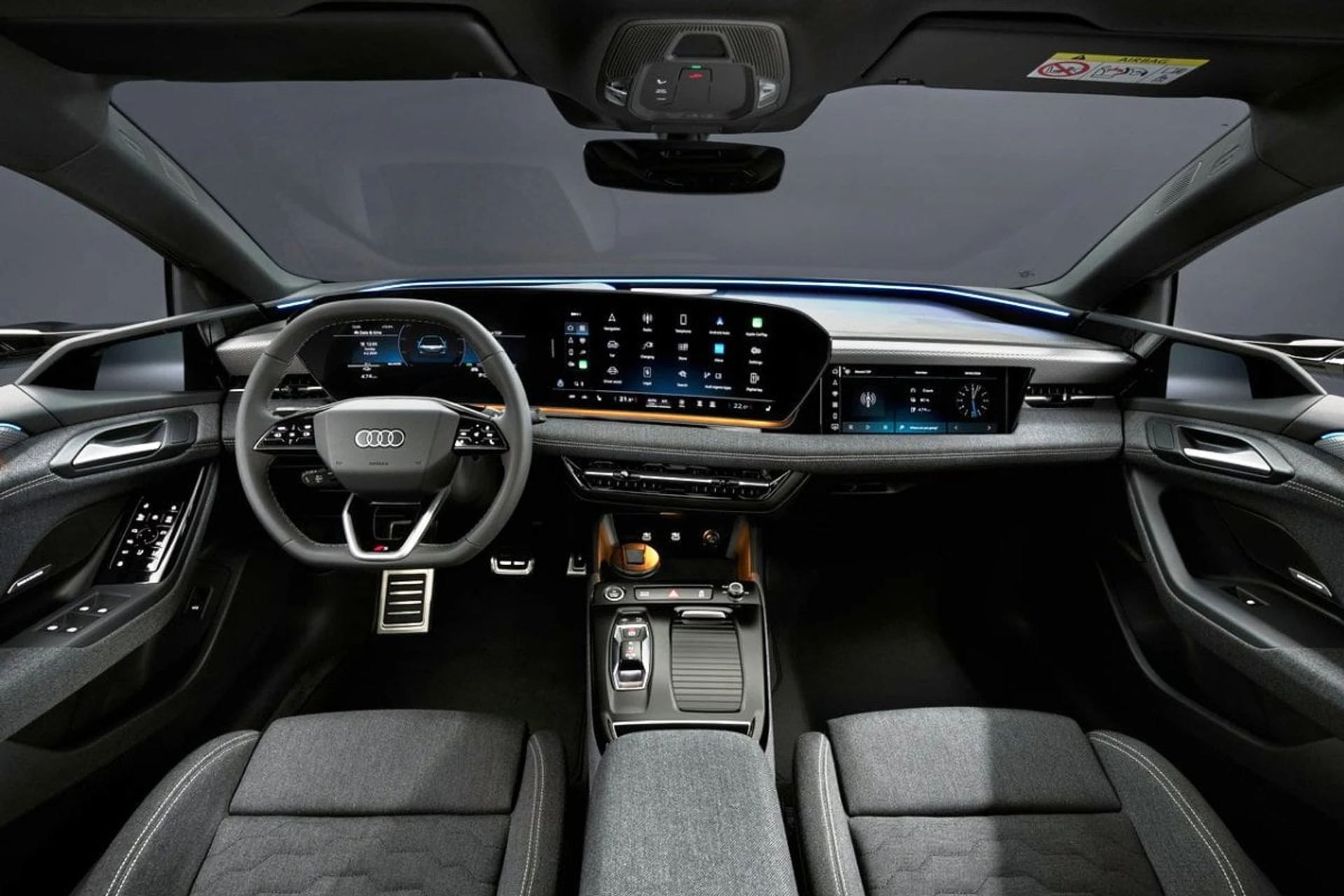 Audi A6 e-tron inside