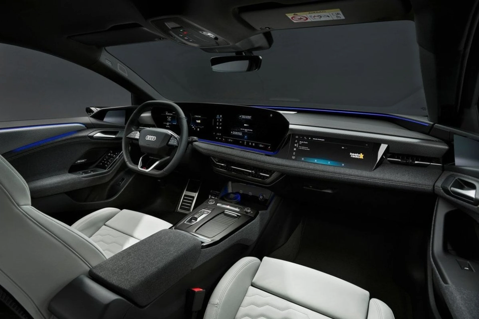 Audi A6 Avant e-tron inside 2025