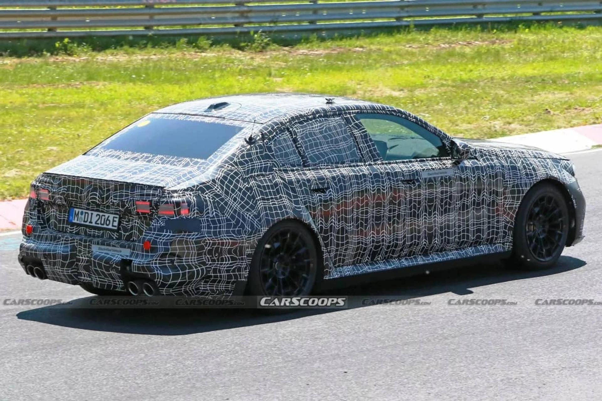 BMW M5 rear