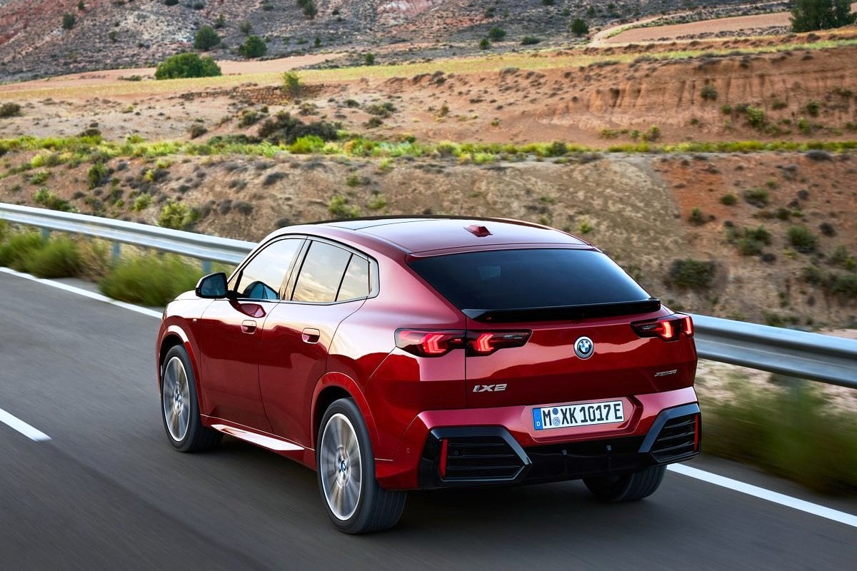 BMW iX2 rear