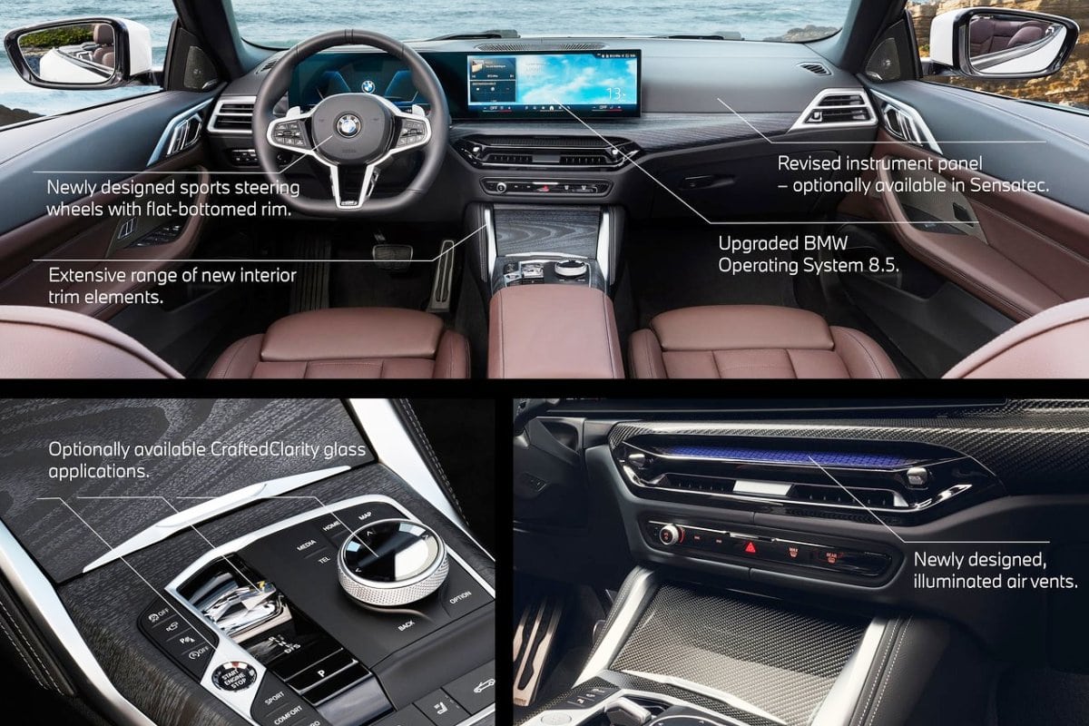 BMW 4-Series Convertible 2025 inside