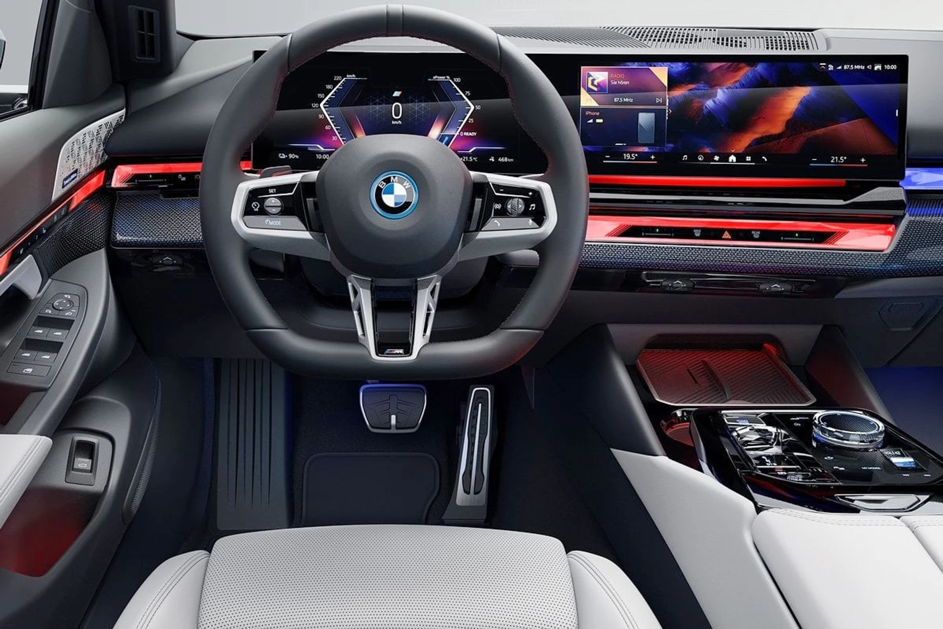BMW i5 Touring inside