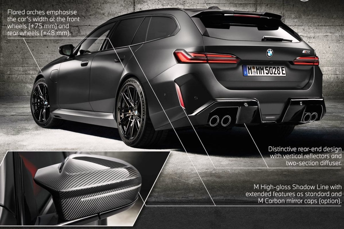 BMW M5 Touring tech 2025 NEW