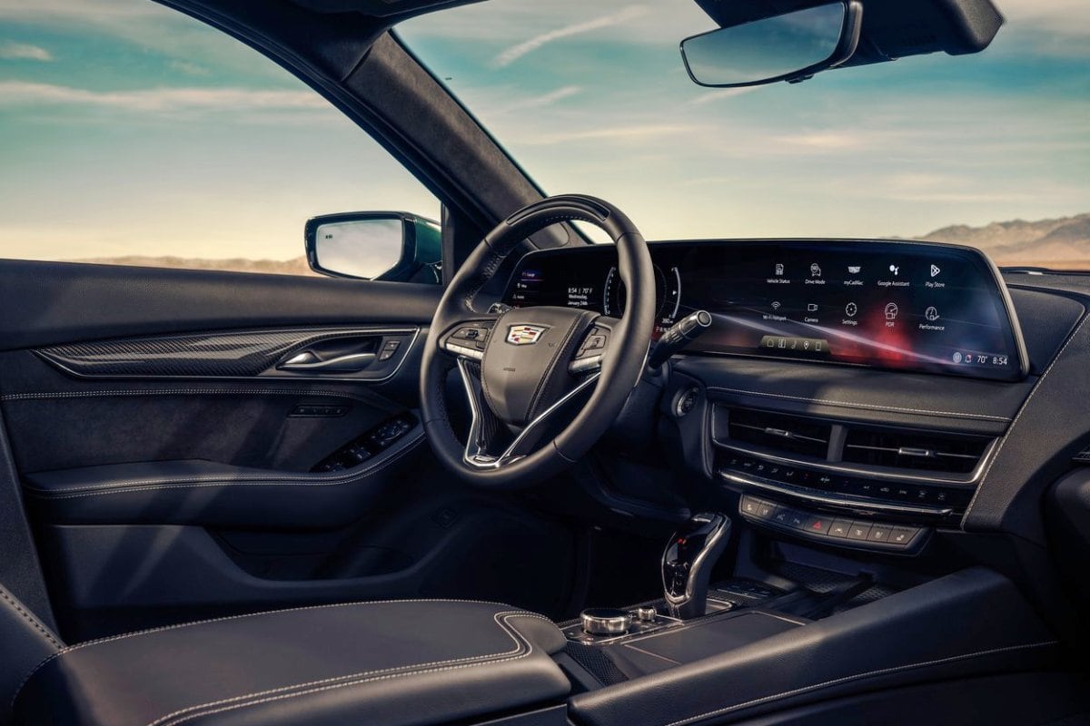 Cadillac CT5-V inside 2025