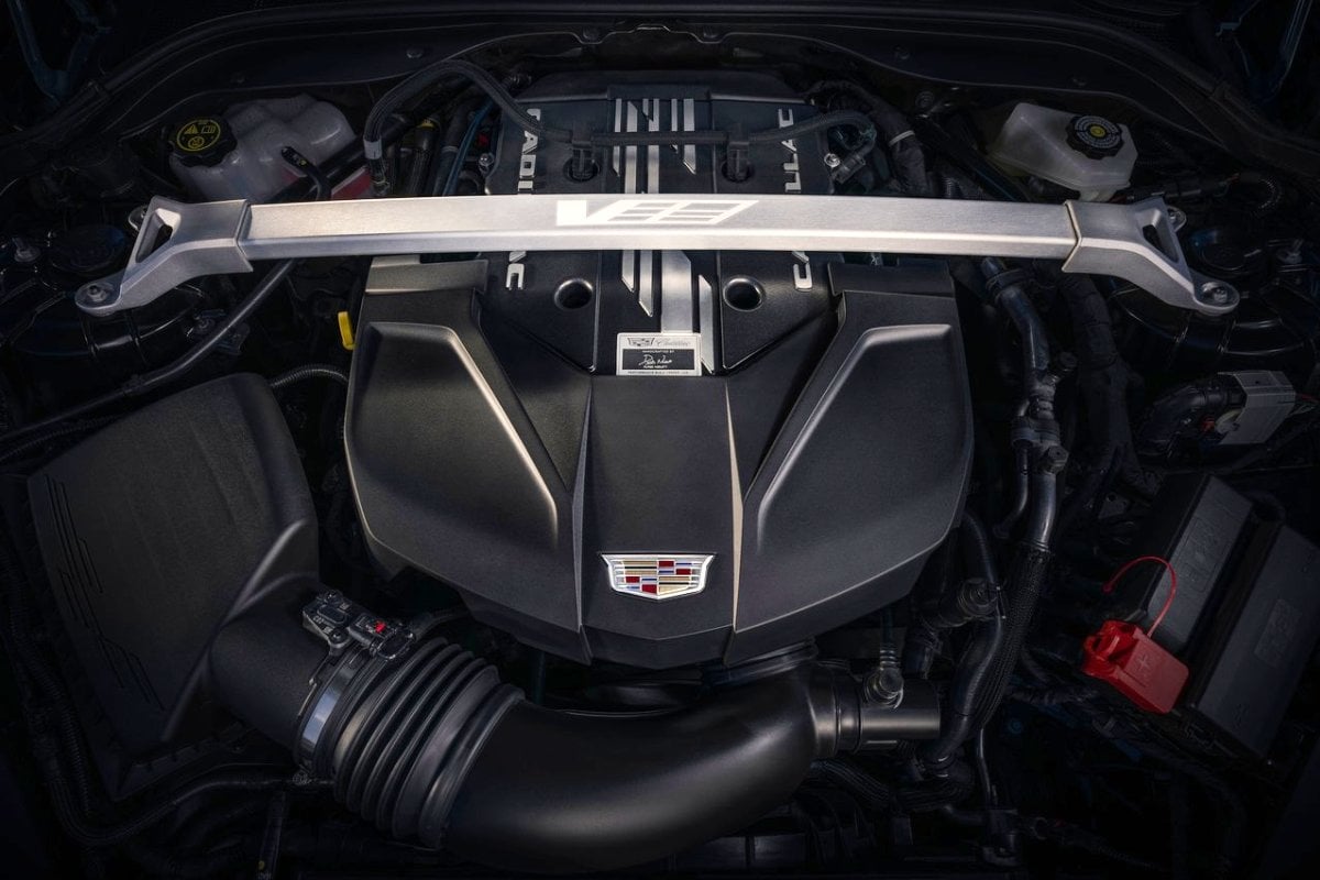 Cadillac CT5-V Blackwing engine