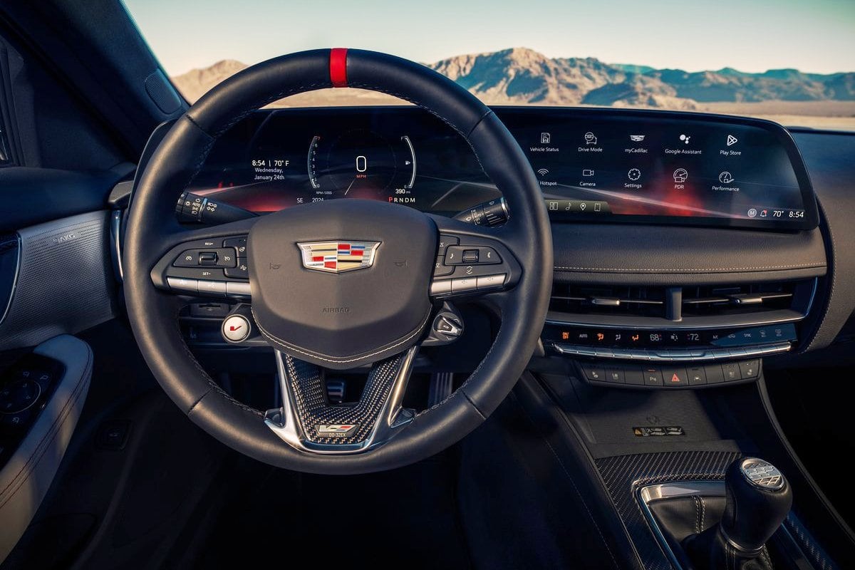 Cadillac CT5-V Blackwing inside