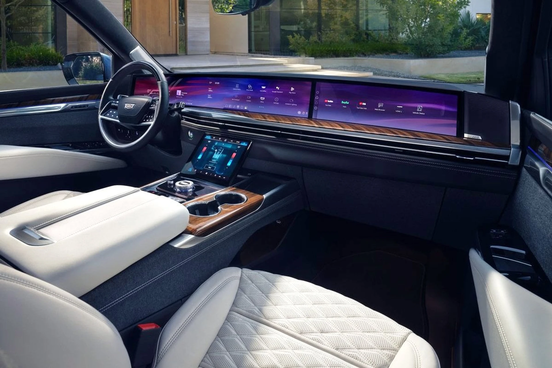 Cadillac Escalade inside