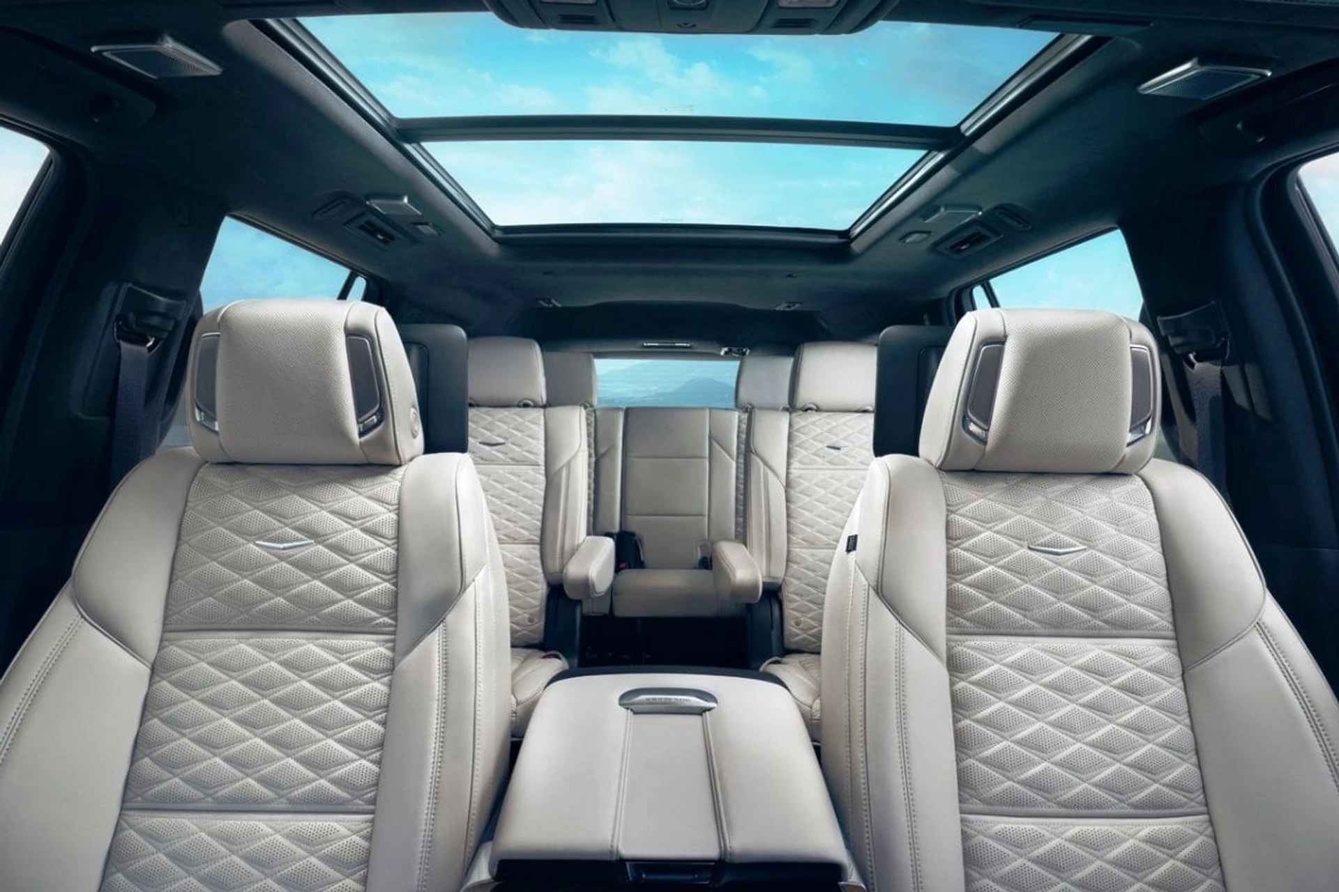 Cadillac Escalade inside seats