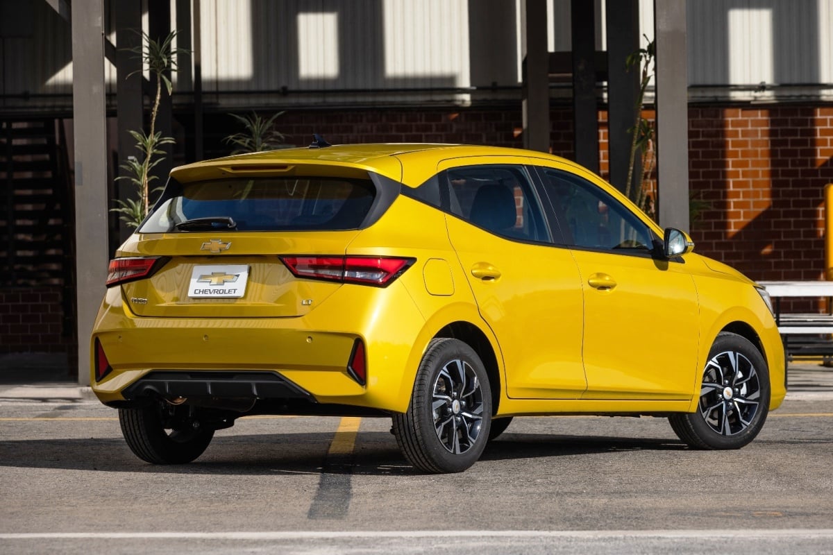 Chevrolet Aveo rear