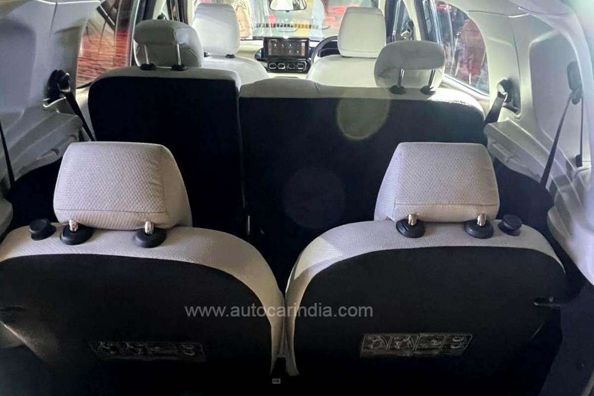 Citroen C3 Aircross India 7 seats