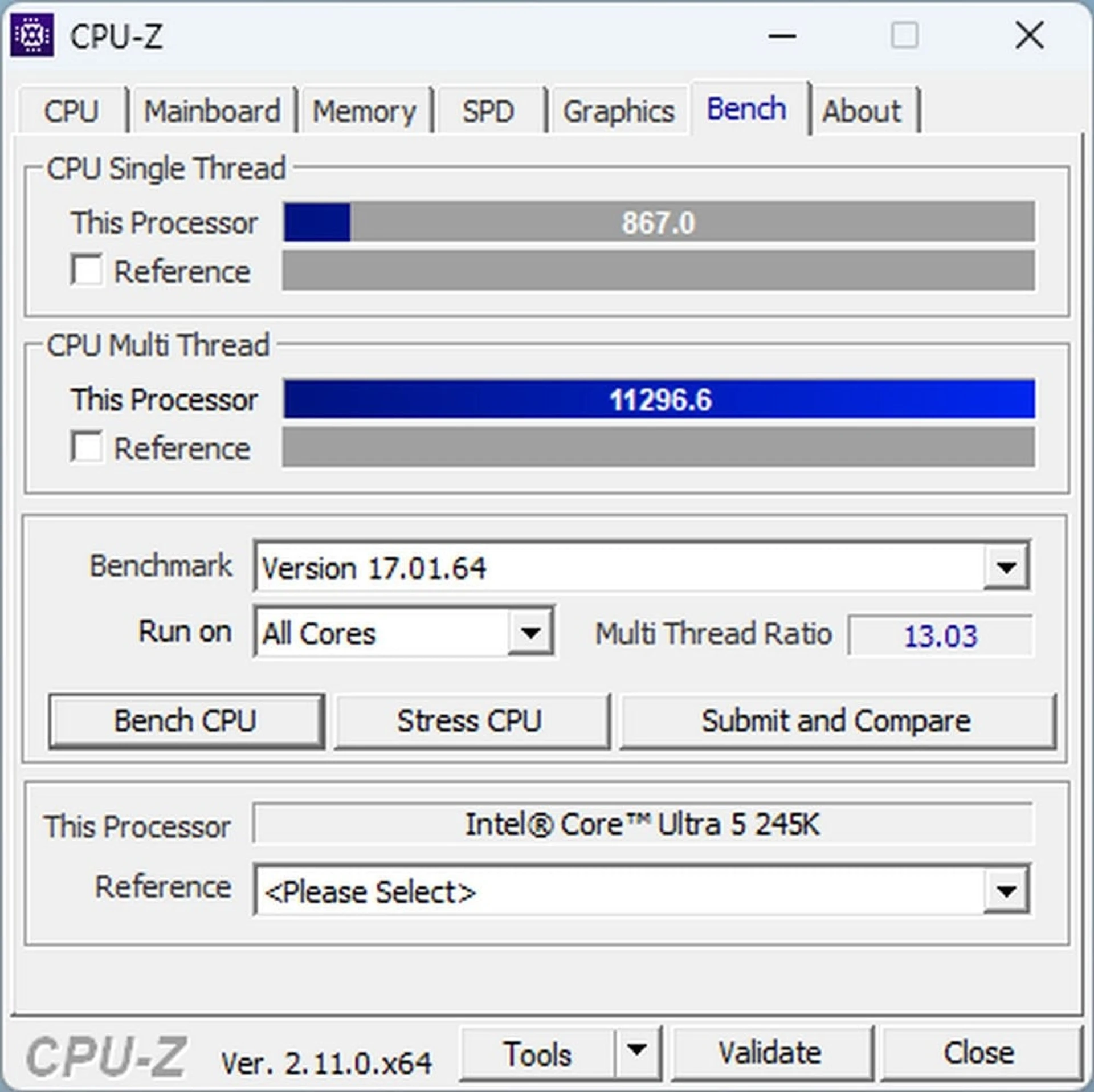 Core-Ultra-5-245K-CPU-Z_benchmark_manual_OC