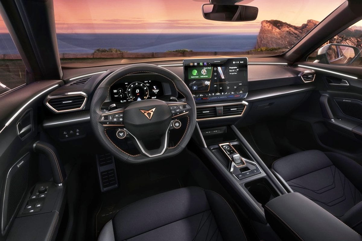 Cupra Formentor inside