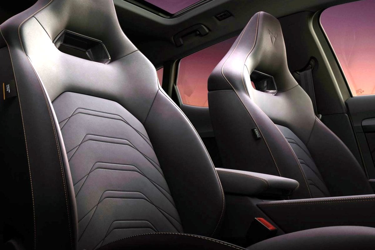 Cupra Formentor inside seats