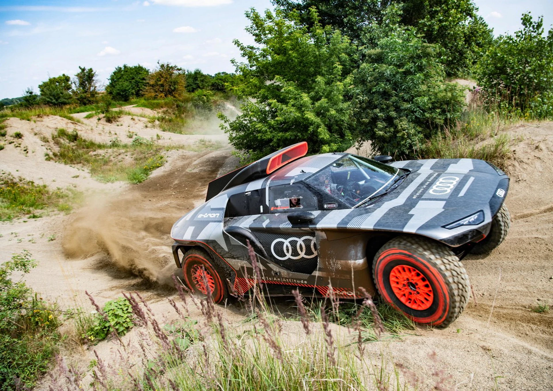 Road to Dakar - Test Audi Sport